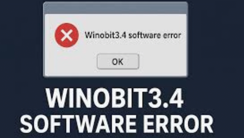 Winobit3.4 Software Error: Causes, Fixes, and Complete Guide