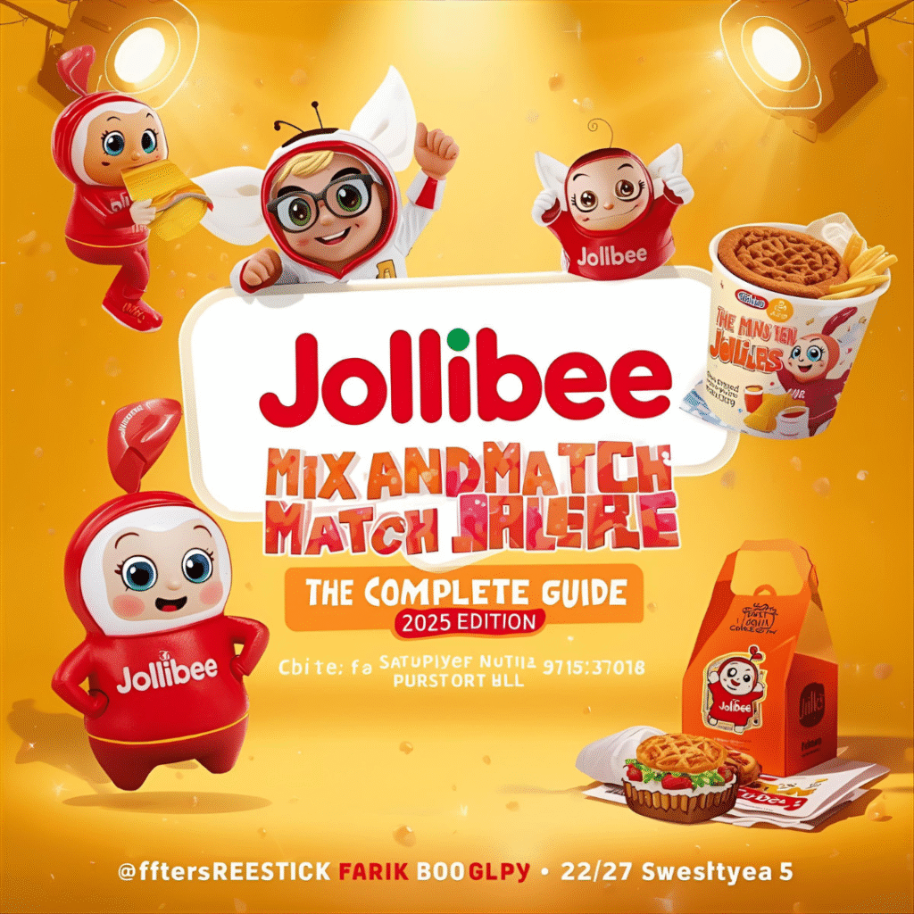 Mix and Match Jollibee: The Complete Guide (2025 Edition)