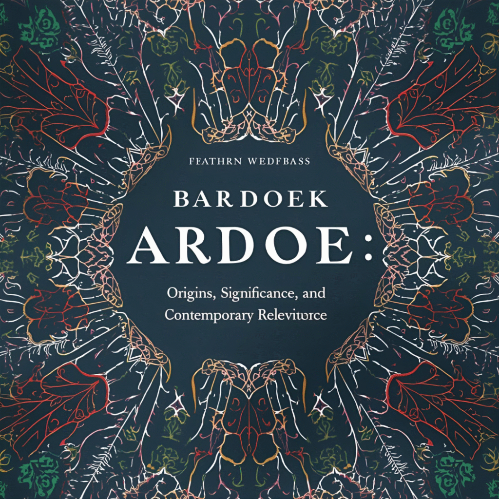 Bardoek: Origins, Significance, and Contemporary Relevance