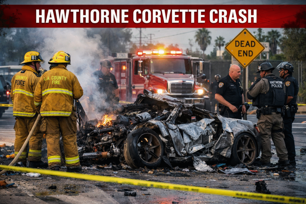 Hawthorne Corvette Crash: Everything the Public Should Know